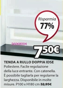JYSK Tende offerta
