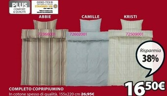 JYSK Copripiumino offerta