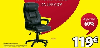 JYSK Sedie ufficio offerta