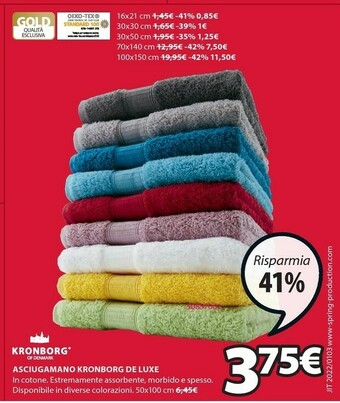 JYSK Asciugamani offerta