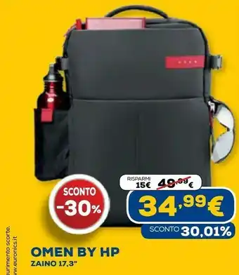 Euronics Omen by hp zaino 17,3'' offerta