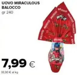 Tigre Uovo miraculous BALOCCO offerta
