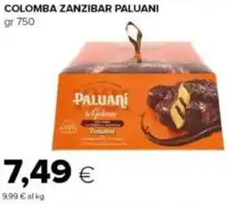 Tigre Colomba zanzibar PALUANI offerta