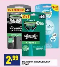 Risparmio Casa Wilkinson xtreme3 black offerta