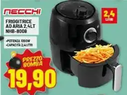 Risparmio Casa Necchi FRIGGITRICE AD ARIA 2,4LT NHB-8008 offerta