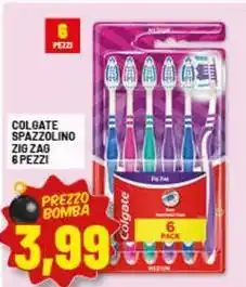 Risparmio Casa Colgate spazzolino zig zag offerta