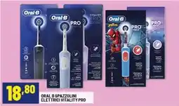 Risparmio Casa Oral b spazzolini elettrici vitality pro offerta