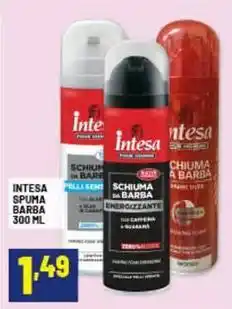 Risparmio Casa Intesa spuma barba offerta