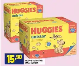 Risparmio Casa Huggies unistar maxi scorta offerta