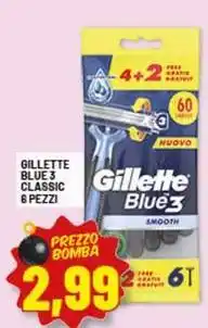 Risparmio Casa Gillette blue 3 classic offerta