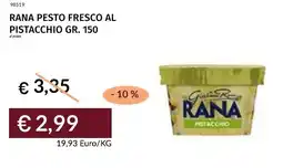 Prezzemolo e Vitale Rana pesto fresco al pistacchio offerta