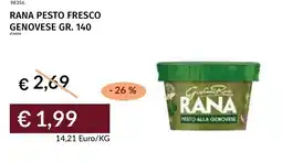 Prezzemolo e Vitale Rana pesto fresco genovese offerta