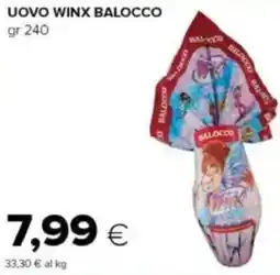 Tigre Uovo winx BALOCCO offerta