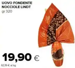 Tigre Uovo fondente nocciole LINDT offerta