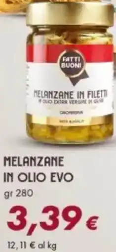 Tigre Melanzane in olio evo FATTI BUONI offerta