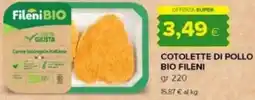 Tigre Cotolette di pollo BIO FILENI offerta