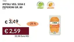 Prezzemolo e Vitale Ipetali veg. soia e peperoni offerta