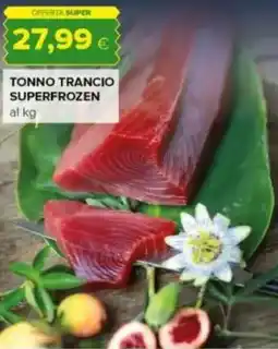 Tigre Tonno trancio superfrozen offerta