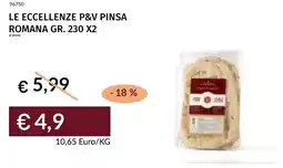 Prezzemolo e Vitale Le eccellenze p&v pinsa romana offerta
