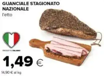 Tigre Guanciale stagionato nazionale offerta