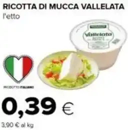 Tigre Ricotta di mucca VALLELATA offerta