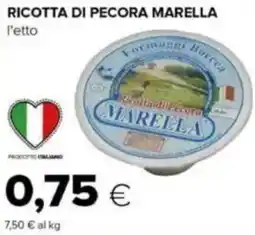 Tigre Ricotta di pecora marella offerta