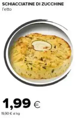 Tigre Schiacciatine di zucchine offerta