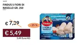 Prezzemolo e Vitale Findus 5 fiori di nasello offerta