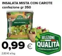 Tigre Insalata mista con carote offerta