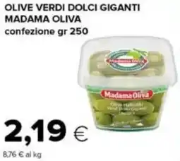 Tigre Olive verdi dolci giganti MADAMA OLIVA offerta