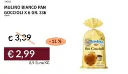 Prezzemolo e Vitale Mulino bianco pan goccioli x 6 offerta