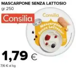 Tigre Mascarpone senza lattosio Consilia offerta