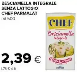 Tigre Besciamella integrale senza lattosio CHEF PARMALAT offerta