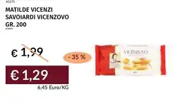 Prezzemolo e Vitale Matilde vicenzi savoiardi vicenzovo offerta
