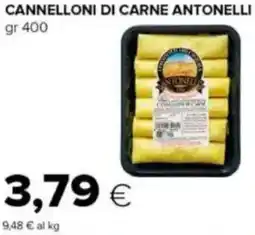 Tigre Cannelloni di carne ANTONELLI offerta