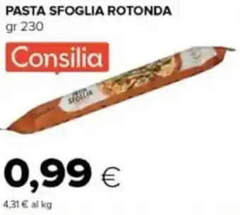 Tigre Pasta sfoglia rotonda Consilia offerta