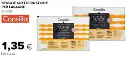 Tigre Sfoglie sottili/rustiche per lasagne Consilia offerta
