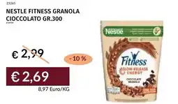 Prezzemolo e Vitale Nestle fitness granola cioccolato offerta