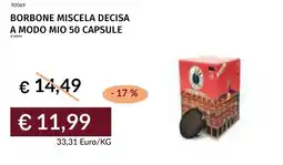 Prezzemolo e Vitale Borbone miscela decisa a modo mio offerta