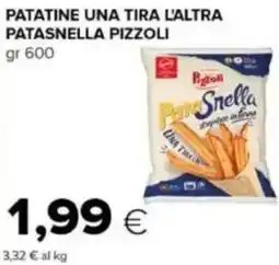 Tigre Patatine una tira l'altra patasnella PIZZOLI offerta
