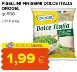 Tigre Pisellini finissimi dolce italia OROGEL offerta