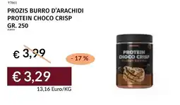 Prezzemolo e Vitale Prozis burro d'arachidi protein choco crisp offerta