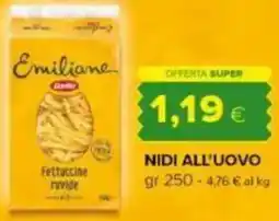 Tigre Nidi all'uovo Barilla offerta