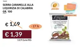 Prezzemolo e Vitale Serra caramelle alla liquirizia di calabria offerta