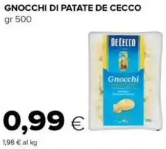 Tigre Gnocchi di patate DE CECCO offerta