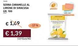 Prezzemolo e Vitale Serra caramelle al limone di siracusa offerta