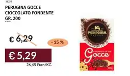 Prezzemolo e Vitale Perugina gocce cioccolato fondente offerta