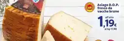 Sigma Asiago D.O.P. fresco da vacche brune offerta
