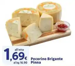 Sigma Pecorino Brigante Pinna offerta