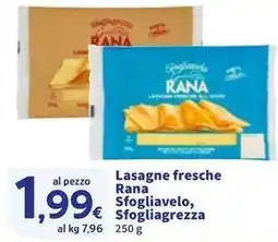 Sigma Lasagne fresche Rana Sfogliavelo, Sfogliagrezza offerta